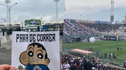 Colo Colo y sus hinchas dieron que hablar.