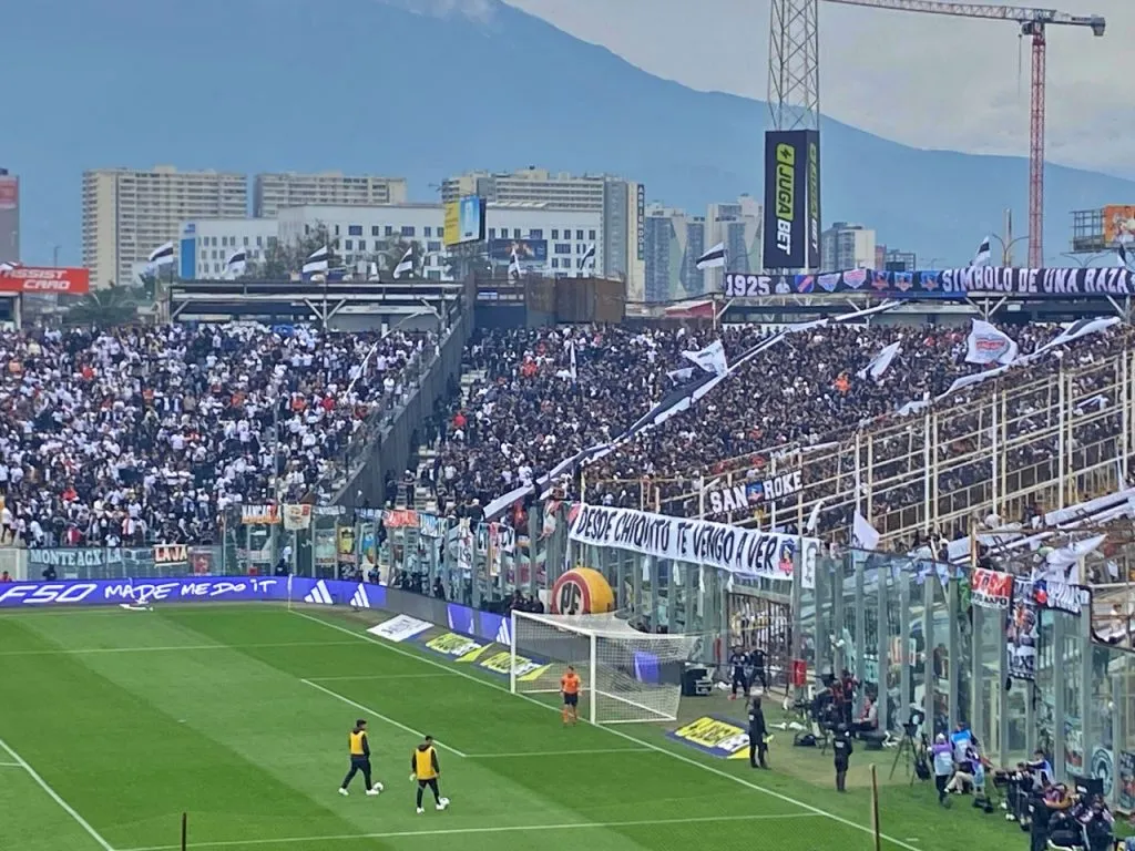 Desde el sector Galvarino del Estadio Monumental cayó hincha de Colo Colo que falleció (RedGol)