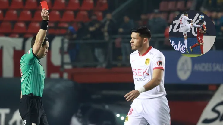 Apenas un minuto de juego alcanzó a estar Milovan Celis en el duelo vs. Ñublense.
