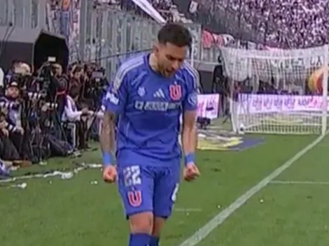 Pocos lo vieron: ¡Zaldivia celebró un saque de fondo en el Superclásico!