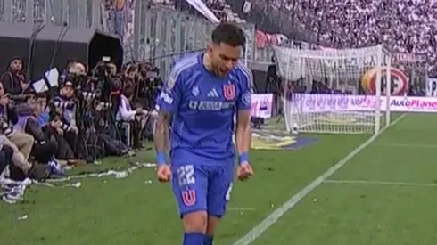 Matías Zaldivia tuvo esta infructuosa celebración en Pedrero.