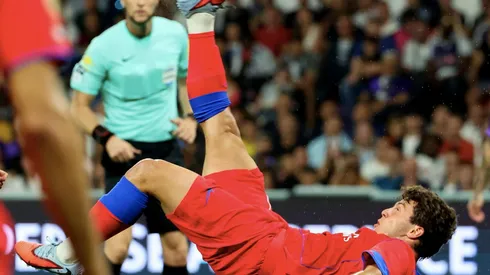 Este fin de semana, Joao Neves la hizo en la Ligue 1, por el PSG. El golazo del sábado.