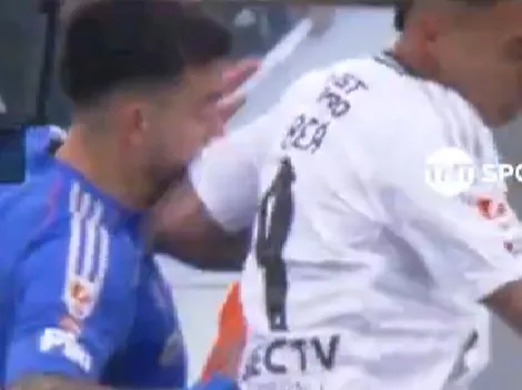 Lo que dijo el árbitro tras el supuesto codazo de Correa a Zaldivia