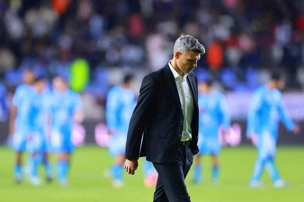 Fernando Ortiz arriba a Colo Colo. (Photo by Hector Vivas/Getty Images)