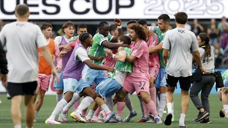 Falcón fue protagonista en el final de la Leagues Cup entre Inter y Seattle.