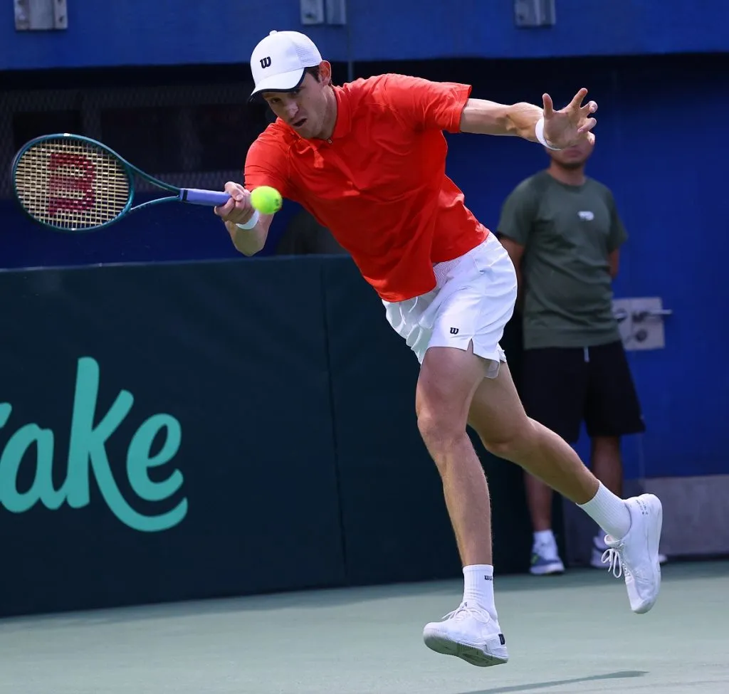 Nicolás Jarry en la Copa Davis 2024 (Getty Images).