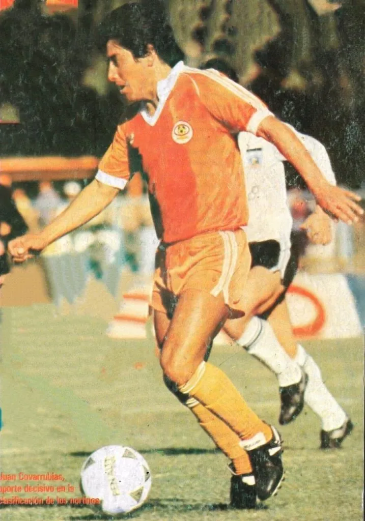 Juan Covarrubias en acción por Cobreloa. (Foto: archivo).
