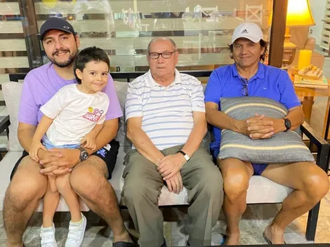 "Se crió" con Vidal y celebra a su padre DT albo: "No durmió estos días"