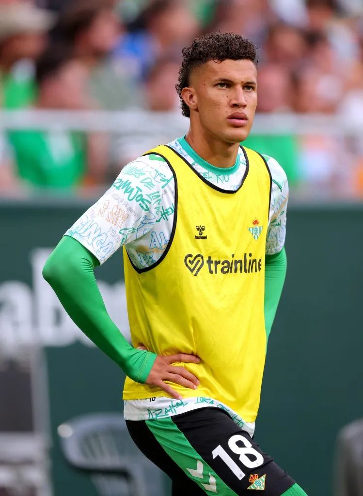 Nelson Deossa esperaba su debut en el Betis. Se le dio. (Fran Santiago/Getty Images).