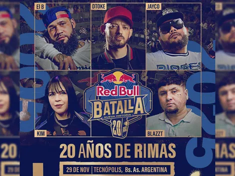 Blazzt se suma como jurado a Red Bull Batalla 20 años en Argentina