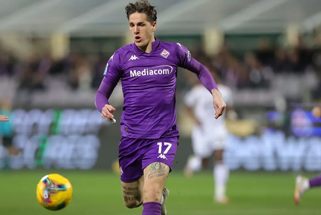 Nicolo Zaniolo jugaba en la Fiorentina cuando ocurrió este escándalo.  (Photo by Gabriele Maltinti/Getty Images).