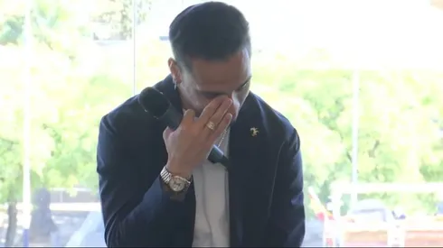 Antony se emocionó en su vuelta al Betis.