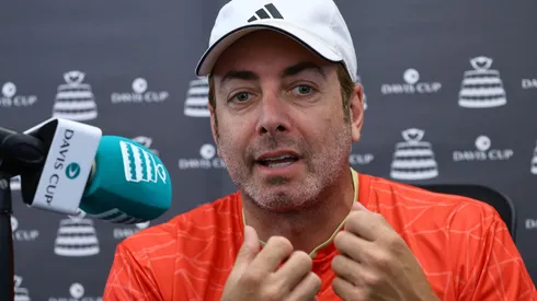 Nicolás Massú, capitán de Chile en la Copa Davis