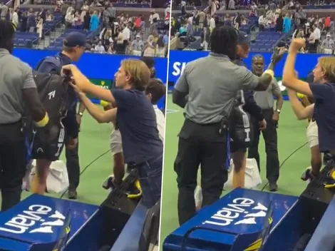 Insólito: Pillan a un fan intentando robarle a Sinner en el US Open