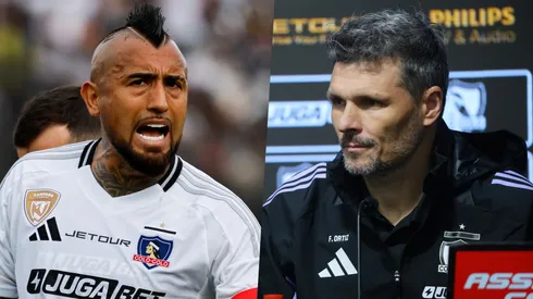 Ortiz tuvo muy buenas palabras para Vidal en su arribo a Colo Colo.