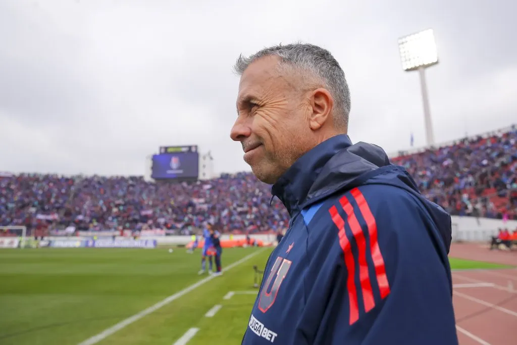 Álvarez llegó el 2024 a Universidad de Chile. /Photosport