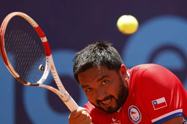Francisco Cayulef en los Juegos Parapanamericanos Santiago 2023 (Photosport).