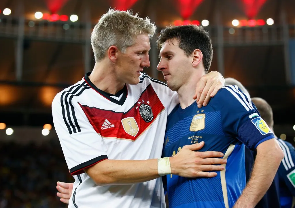 Bastian Schweinsteiger dejó fuera de su XI ideal a ilustres nombres como Lionel Messi. (Foto: Clive Rose/Getty Images)