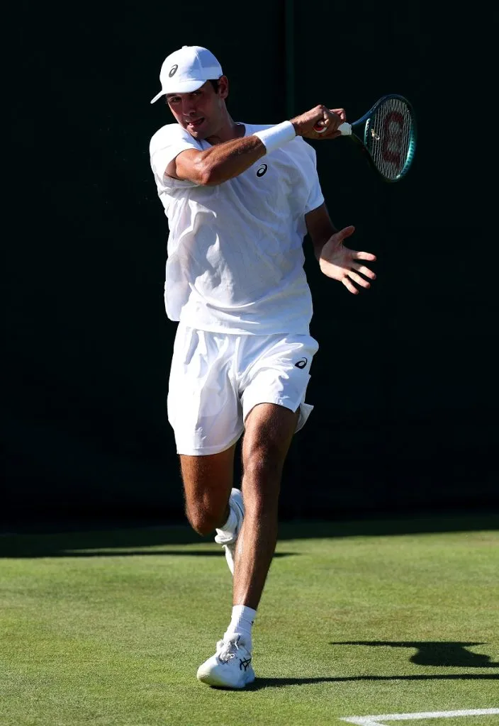 Chris Rodesch en Wimbledon 2025 (Getty Images).