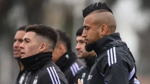Arturo Vidal habló de Fernando Ortiz.
