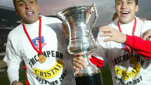 Gonzalo Jara y Alexis Sánchez fueron campeones en Colo Colo.
