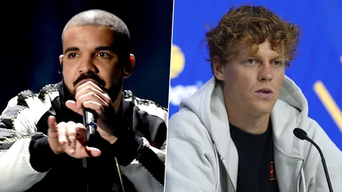 Drake y Jannik Sinner