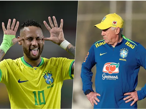 Chile mira atento: fuerte polémica en Brasil entre Ancelotti y Neymar