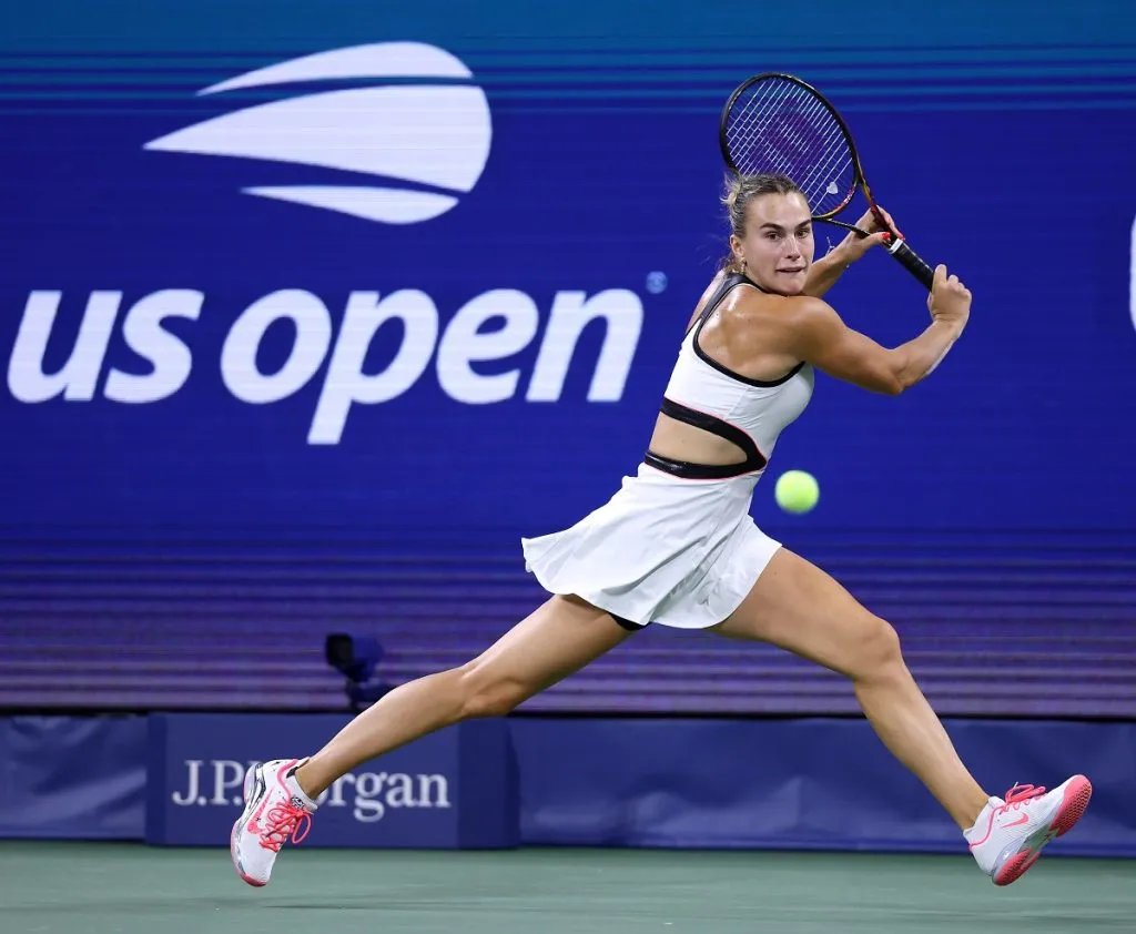Aryna Sabalenka en el US Open 2025 (Getty Images)