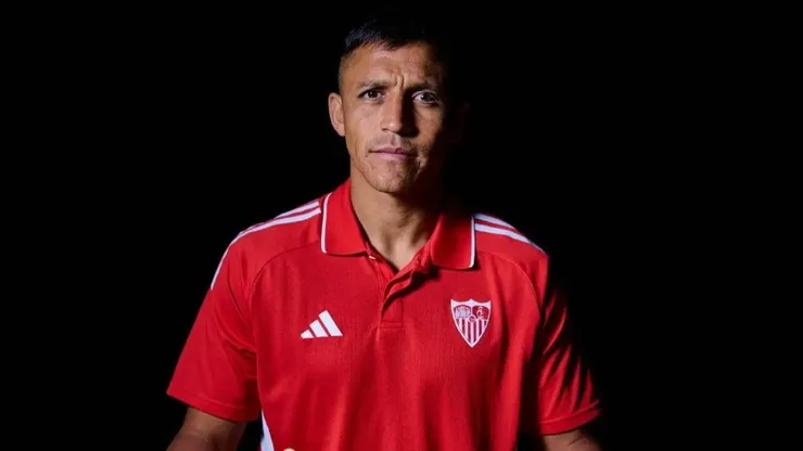 Alexis Sánchez habló en su llegada al Sevilla