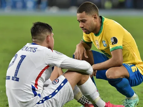 No fue Pinilla: el otro palo que le arrebató la gloria a Chile ante Brasil