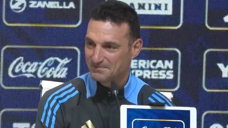 Lionel Scaloni recibió una pregunta que lo descolocó totalmente.
