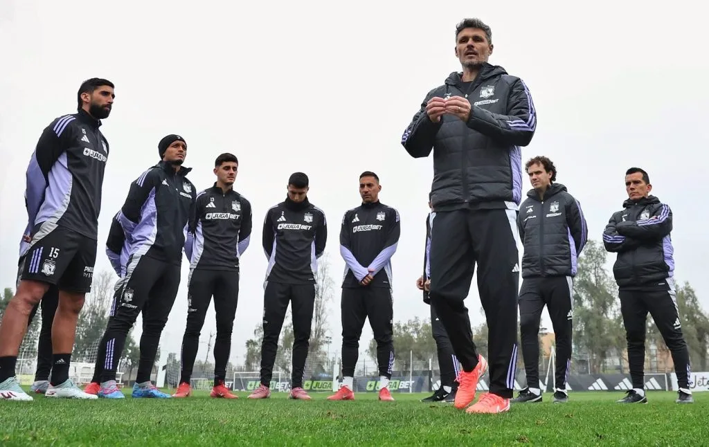 Fernando Ortiz ya tuvo sus primeros trabajos al mando del Cacique. | Foto: Colo Colo.