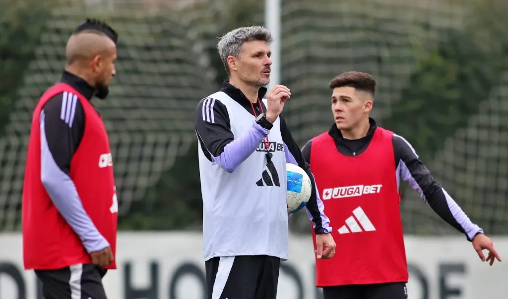 Fernando Ortiz tiene mucho que trabajar en el Cacique. | Foto: Colo Colo.