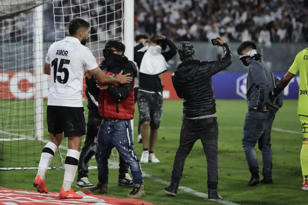 Colo Colo no pudo retomar su partido ante Fortaleza esta misma temporada. Foto:  Felipe Zanca/Photosport
