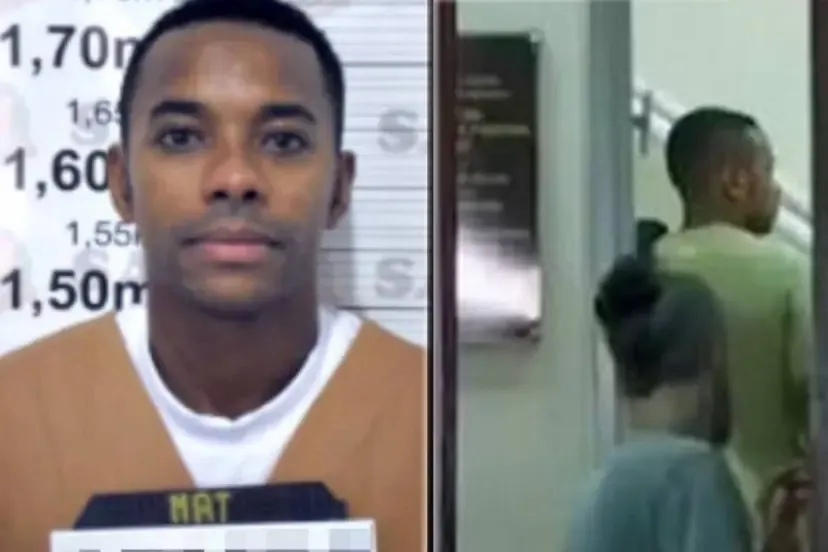 Tras años viviendo las bondades de la fama y el dinero, desde marzo del 2024 Robinho está cumpliendo condena en la penitenciaría de Tremembé, São Paulo.