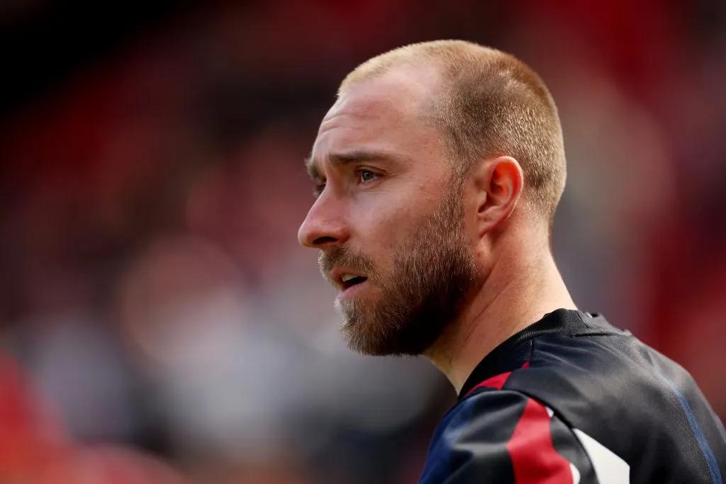 Eriksen finalizó su contrato con el Manchester United este año. Getty Images)