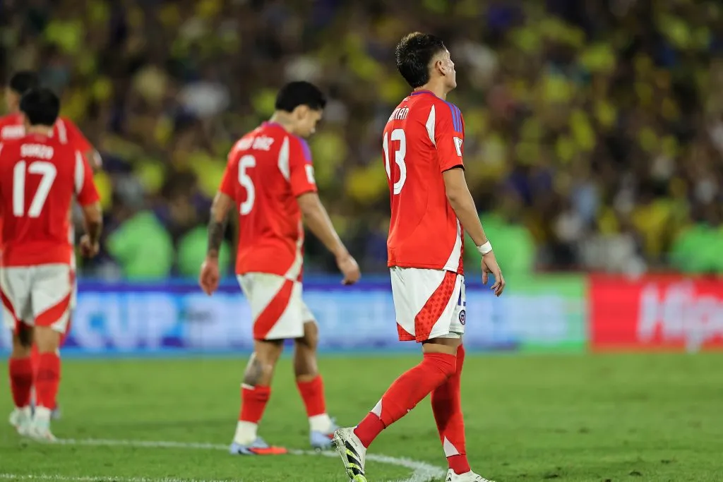 Chile cayó en Brasil. Foto: Heuler Andrey/DiaEsportivo/Photosport