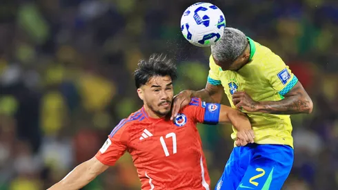 Gabriel Suazo fue el capitán de la Roja en la dura caída ante Brasil.