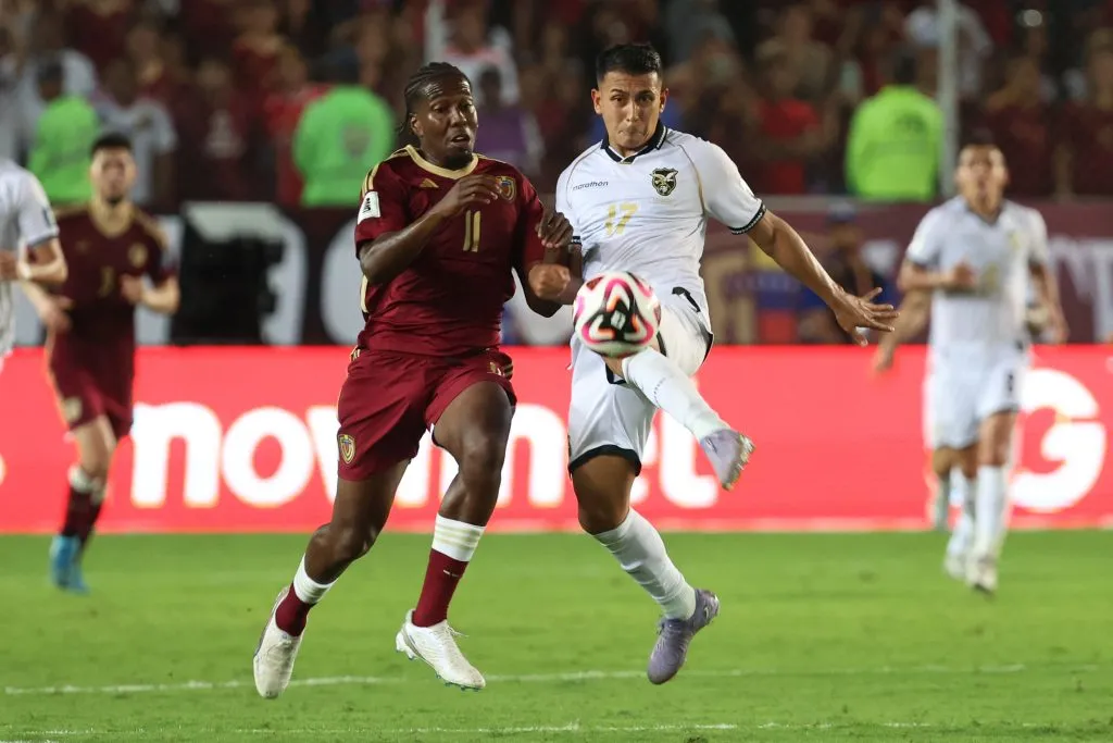 Bolivia y Venezuela definirán este martes al séptimo de las Eliminatorias Sudamericana. | Foto: Getty Images.