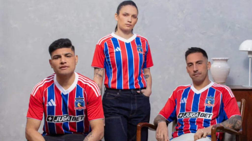 Será el equipo femenino de Colo Colo el que estrene la tercera camiseta. Foto: Adidas.