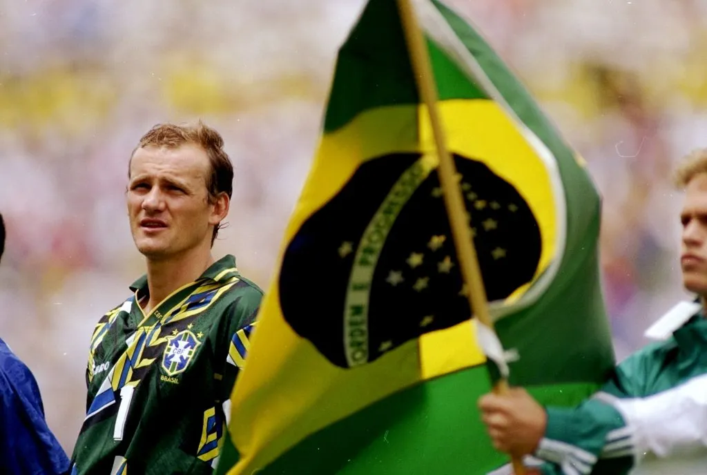 El jugador fue Campeón del Mundo con Brasil en 2 oportunidades /Mandatory Credit: Chris Cole/Allsport