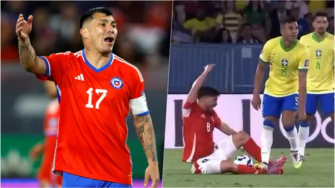 Gary Medel se quejó del arbitraje luego de otra polémica que perjudica a Chile.