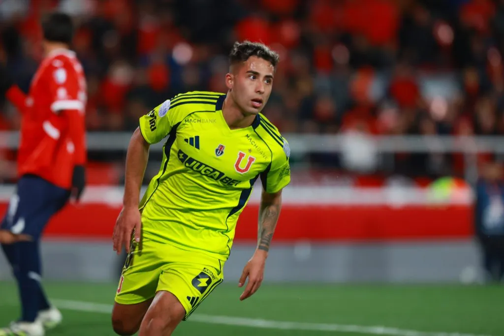 Lucas Assadi ha sido la figura de U. de Chile en la Sudamericana. Imagen: Photosport