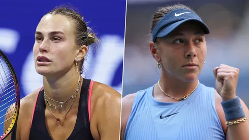 Aryna Sabalenka y Amanda Anisimova