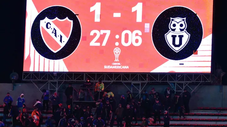 Independiente fue descalificado por la Conmebol y avanzó Universidad de Chile en la Sudamericana.