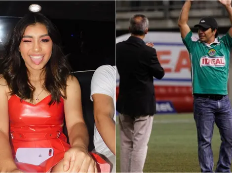 Momentazo televisivo de la hija de un histórico de Audax