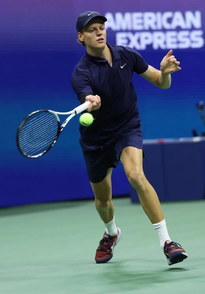 Jannik Sinner en el US Open 2025 (Getty Images).