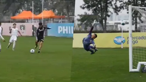 Rodríguez anotó un golazo en el debut de Ortiz con los albos.