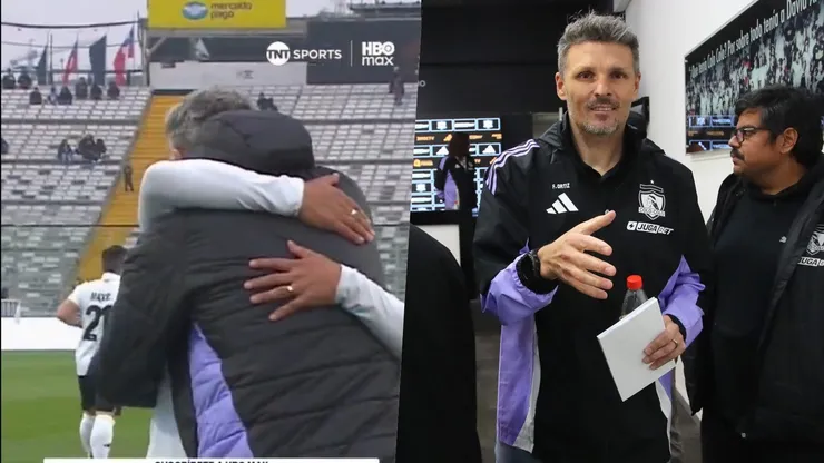 Un especial momento se vivió en el amistoso de Colo Colo.