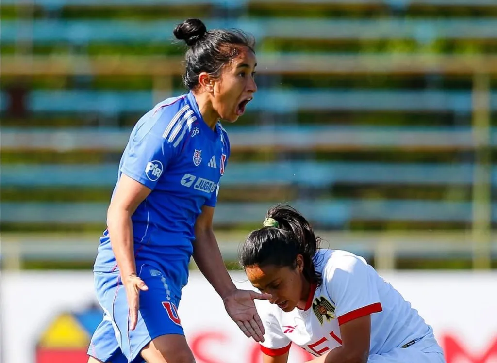 Rebeca Fernández mostró su preocupación de jugar en Buenos Aires con la Universidad de Chile Femenina. | Foto: U de Chile.